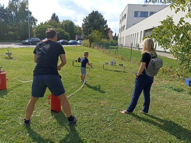 135 let sboru dobrovolných hasičů Stodůlky a rozloučení s prázdninami