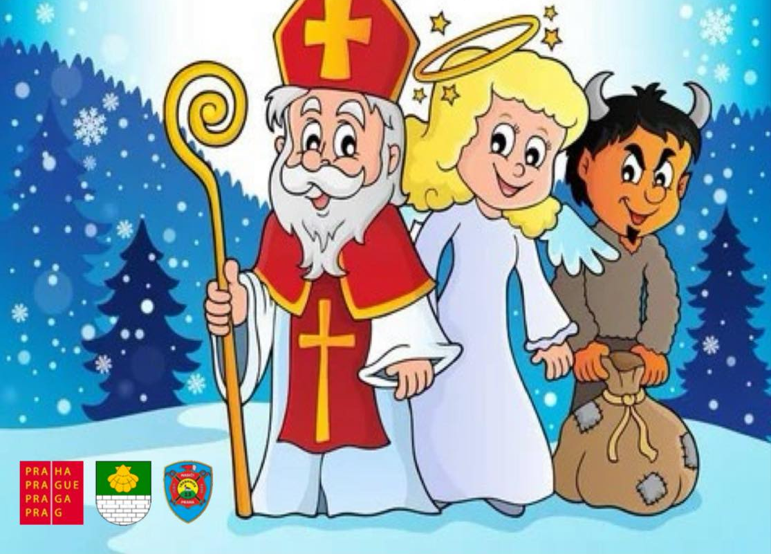 Mikulášské setkání a rej čertů v Třebonicích