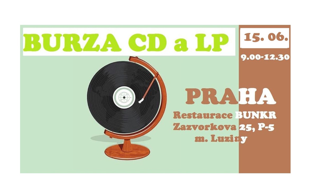 Burza CD a LP. Velká Ohrada tuto neděli.