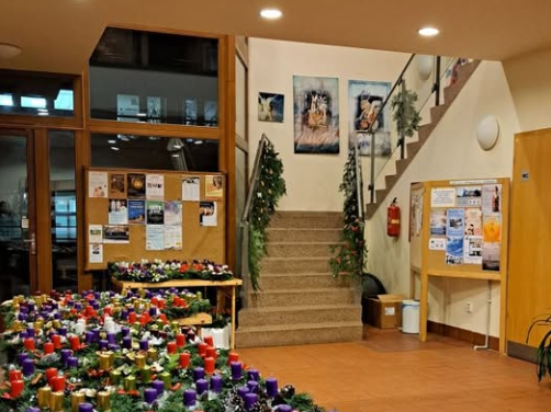Církevní mateřská škola Srdíčko. Adventní jarmark.