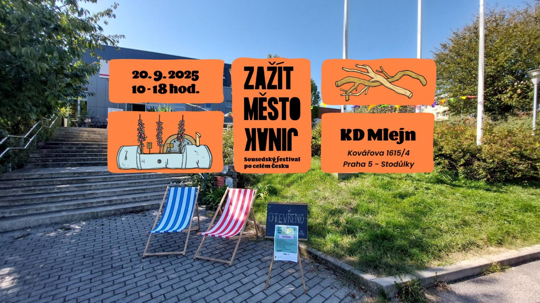 Program "Zažít město jinak" ve Mlejně bude pestrý, jste srdečně zváni