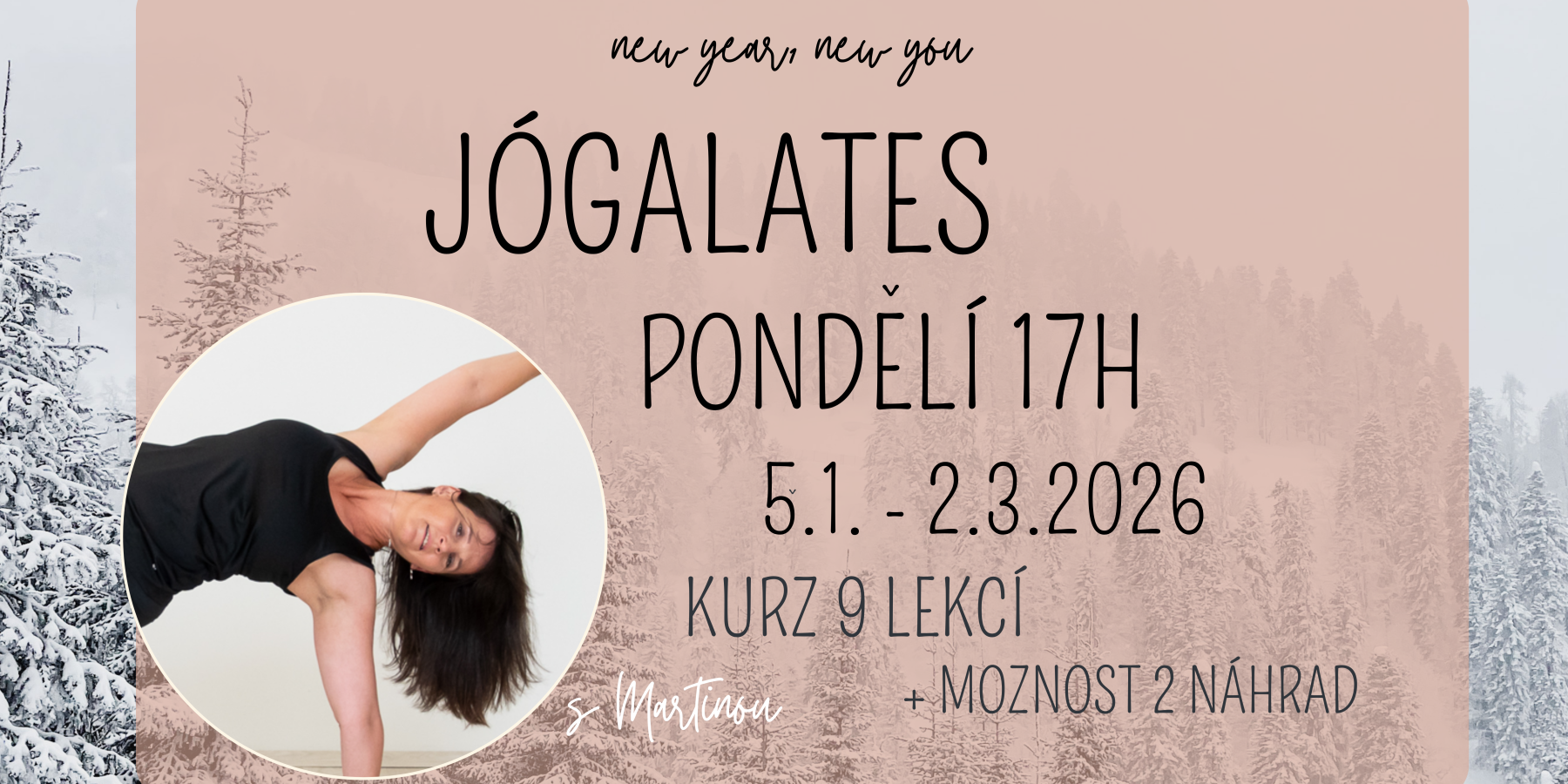 Jógalates - kurz od ledna