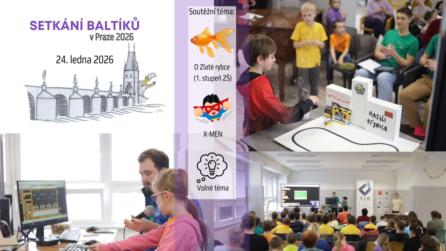 Setkání Baltíků v Praze: přijďte soutěžit, inspirovat se nebo se jen podívat