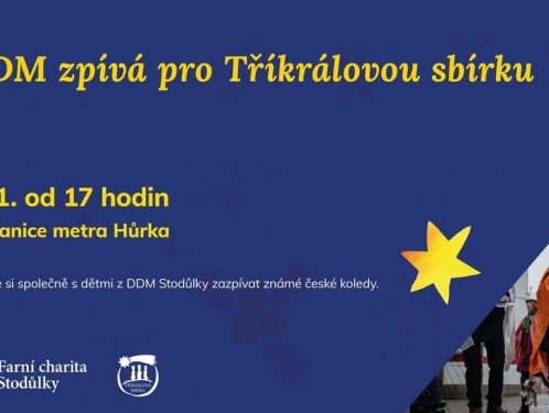 DDM zpívá pro Tříkrálovou sbírku