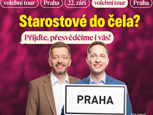 Starostové do čela? Přesvědčete se v Praze