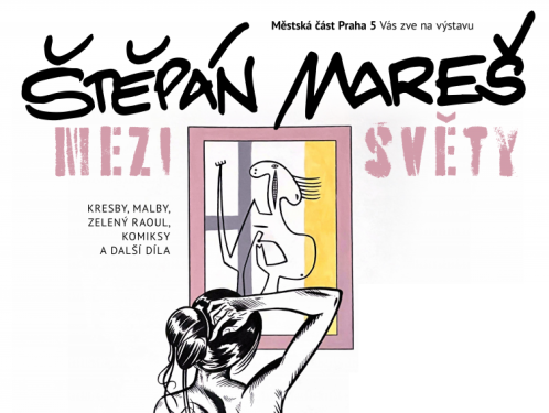 Karikaturista Mareš na Smíchově