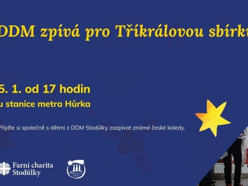 DDM zpívá pro Tříkrálovou sbírku