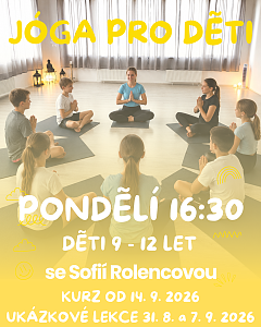 JÓGA PRO DĚTI 9 - 12 LET