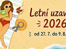 Letní uzavírka v Městské knihovně Praha