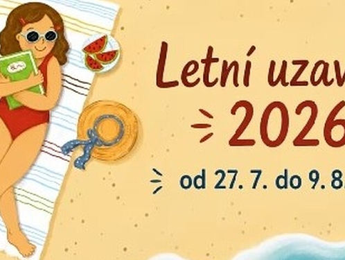 Letní uzavírka v Městské knihovně Praha