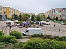 Každé pondělí trhy na Slunečním náměstí