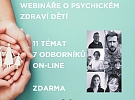 Webináře zdarma - O psychickém zdraví dětí