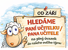 MŠ Ovčí Hájek hledá učitele/učitelku