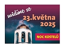 Noc kostelů 2025: Hlavním tématem je letos Naděje.