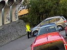 Řidička chtěla u polikliniky Lípa ujet z místa spáchaného přestupku. Opakovaně najížděla na strážnici městské policie