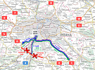 Tunely na Pražském okruhu budou v neděli a v pondělí uzavřeny. Praha i ŘSD prosí řidiče o trpělivost kvůli opravám Barrandovského mostu