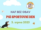 Psí sportovní den Haf bez obav 2025