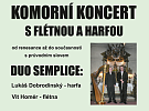 Kostel sv. Jiří na Homoli, Rudná. Koncert pro harfu a flétnu tuto sobotu.